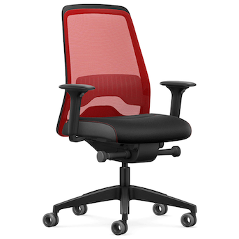 Bürostuhl mit beweglicher Sitzfläche