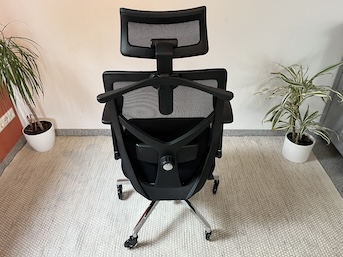 ELITESEATS Bürostuhl - Rückseite ELITESEATS Bürostuhl - Rückseite