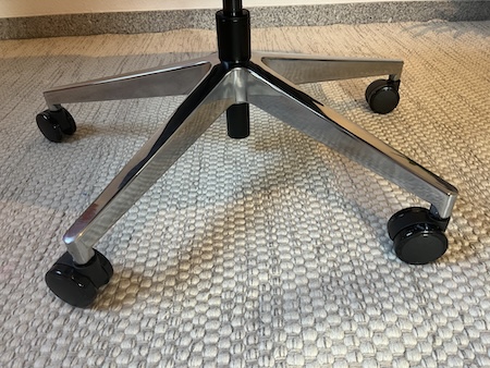 Yaasa Chair Pro - Fußkreuz und Rollen