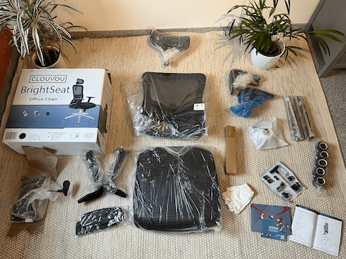 CLOUVOU BrightSeat - Aufbau