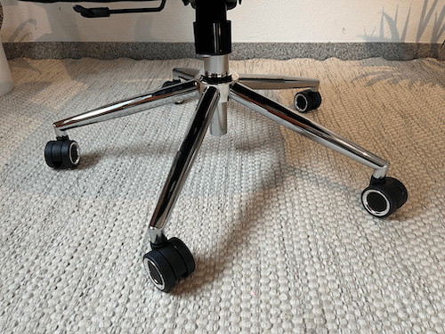 CLOUVOU BrightSeat - Fußkreuz & Rollen