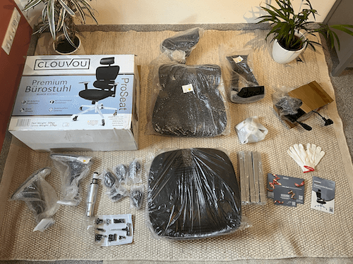 CLOUVOU ProSeat - Aufbau