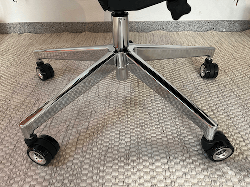 CLOUVOU MasterSeat - Fußkreuz & Rollen CLOUVOU MasterSeat - Fußkreuz & Rollen