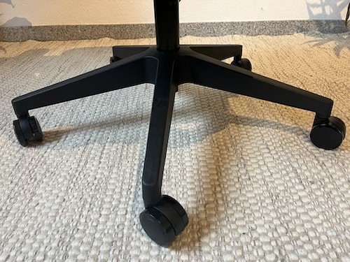 Valkenstol M2 - Fußkreuz & Rollen