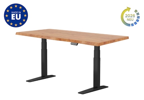 Schreibtisch mit elektrischer Höhenverstellung